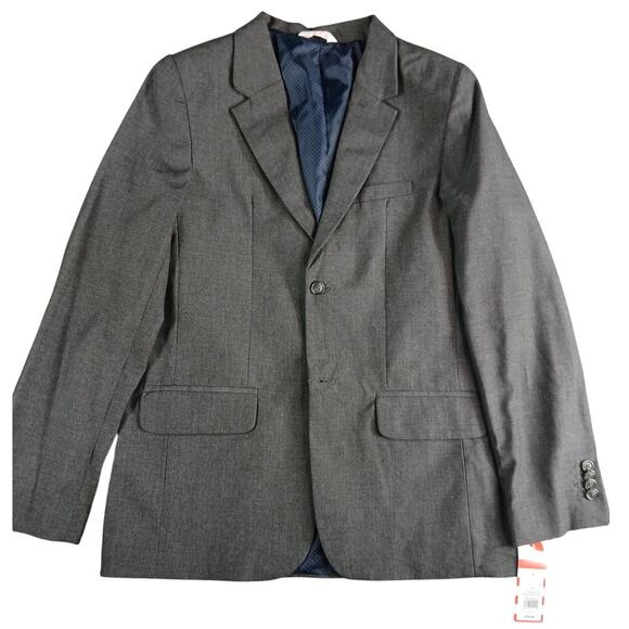Cat & Jack Blazer Boys 16 Grey Sports Jacket Formal Suit NWT - Picture 1 of 9